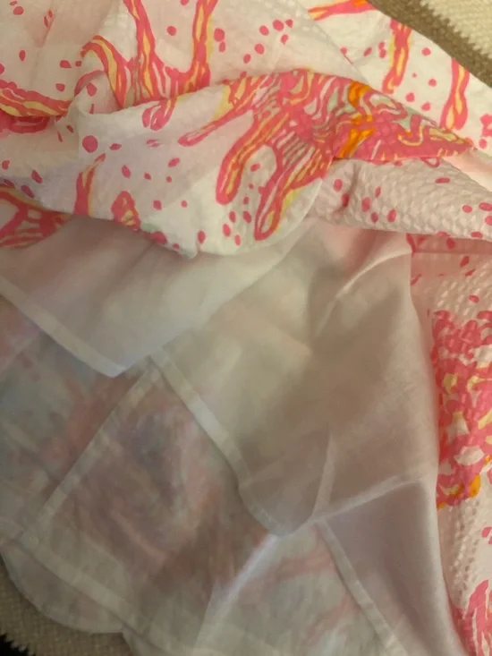 Lily Pulitzer Cuddy Scalloped skirt Size 6 - Picture 6 of 9